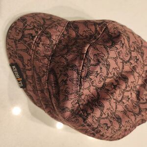 Last chance Kerrits Pink and Black Horse Patterned Hat make offer